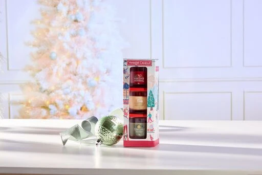 Yankee Candle - Confezione regalo Holiday Party 3 candele mini