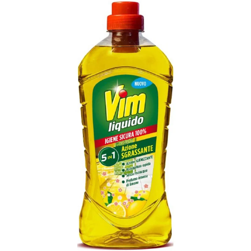 Vim Liquido Sgrassatore Pavimenti 1000ml - Limone