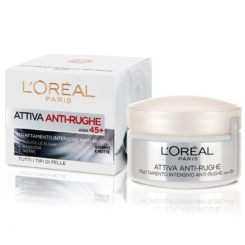 Loreal Paris Attiva Crema Intensiva Antirughe - 50ml