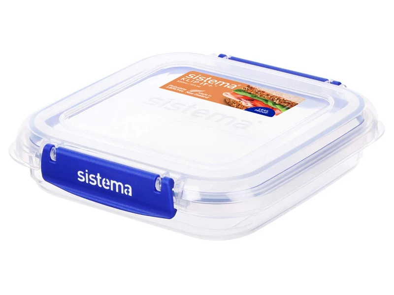 Sistema® Contenitore Pp Quadrato Klipit Plus 0,52 L