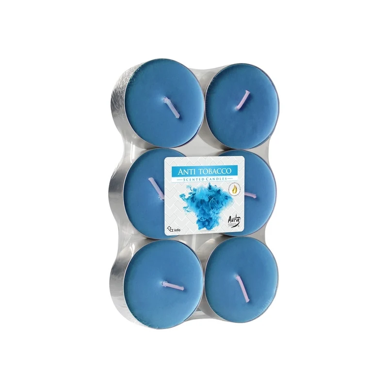 Bispol® Tealights Maxi 6Pz Antitabacco