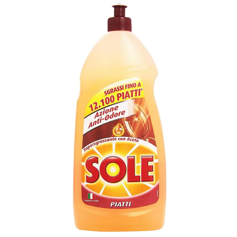 Sole Detersivo Piatti 1100ml - Aceto