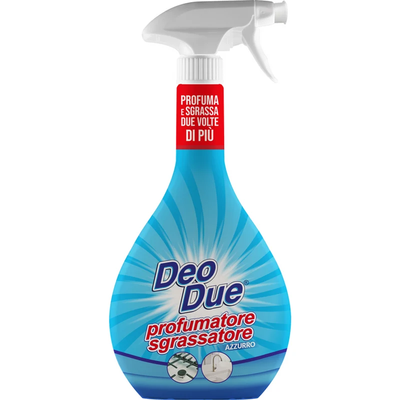 Deo Due - Profumatore Sgrassatore Azzurro - 600 ml
