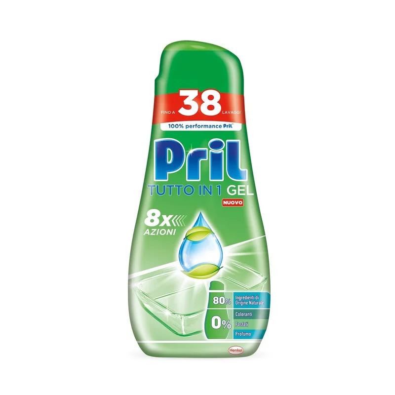 Pril Gel Tutto In 1 Green Lv38