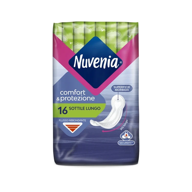 Nuvenia Assorbenti sottili lungo 16 pz