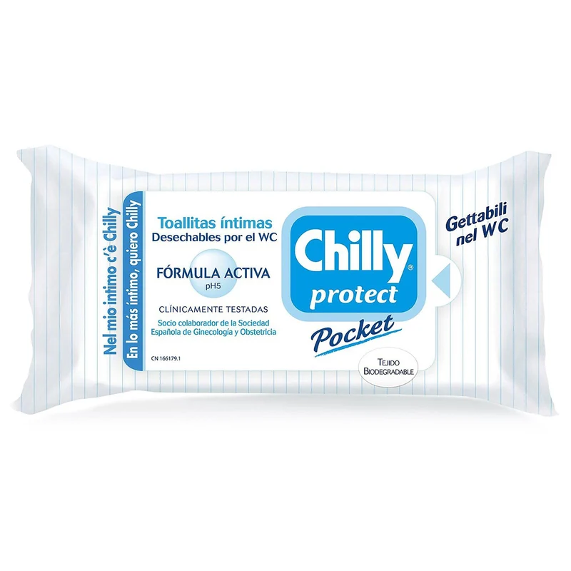 Chilly Intimo Salviettine Poket 12pz - Antibatteriche