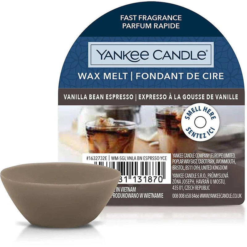 Yankee Candle - Cera da Fondere Vanilla Bean Espresso