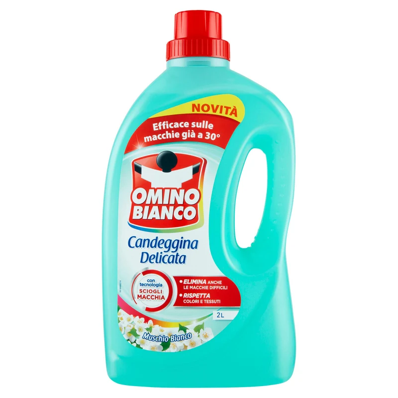 Omino Bianco Candeggina Delicata Muschio Bianco 2000 ml