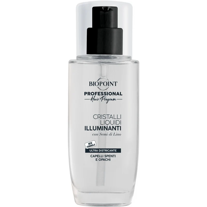 BIOPOINT - Cristalli Liquidi Illuminanti per Capelli Spenti e Opachi - 75 ml