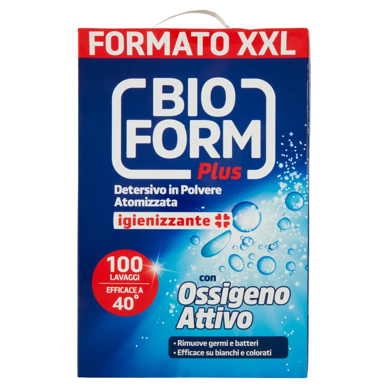 Bioform Plus Detersivo in Polvere Atomizzata igienizzante 5,500 kg