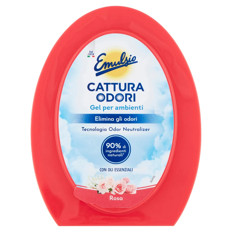 Emulsio Cattura Odori Gel per ambienti Rosa 150 g