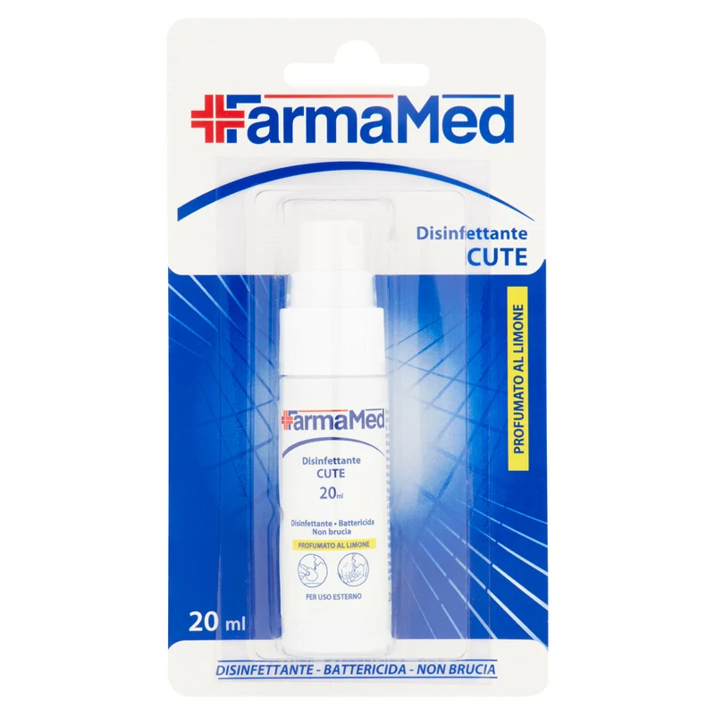 FarmaMed Disinfettante Cute Profumato al Limone 20 ml